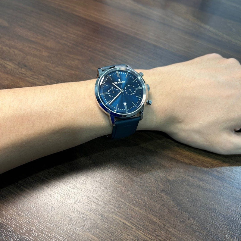 [Pre-Owned] Revelot R1 Classic Sapphire Quartz Chronograph Men Watch