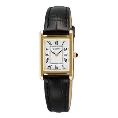 Seiko Conceptual Regular SWR108P1 Sapphire Square Quartz Women Watch 