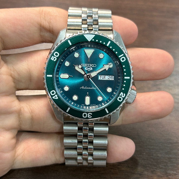 [Pre-Owned] Seiko 5 Sports SRPD61K1 Hulk Green Automatic Men Watch