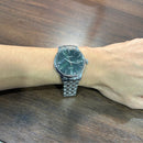 [Pre-Owned] Seiko Presage SRPE15J1 Green Cocktail Time Mockingbird Automatic Men Watch