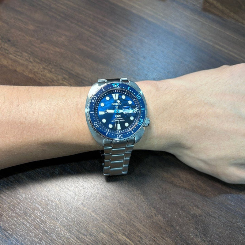 [Pre-Owned] Seiko Prospex King Turtle SRPK01K1 PADI Special Edition Automatic Men Watch