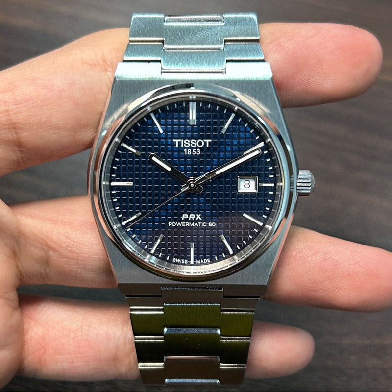 [Pre-Owned] Tissot PRX Powermatic 80 Blue 40mm Automatic Men Watch