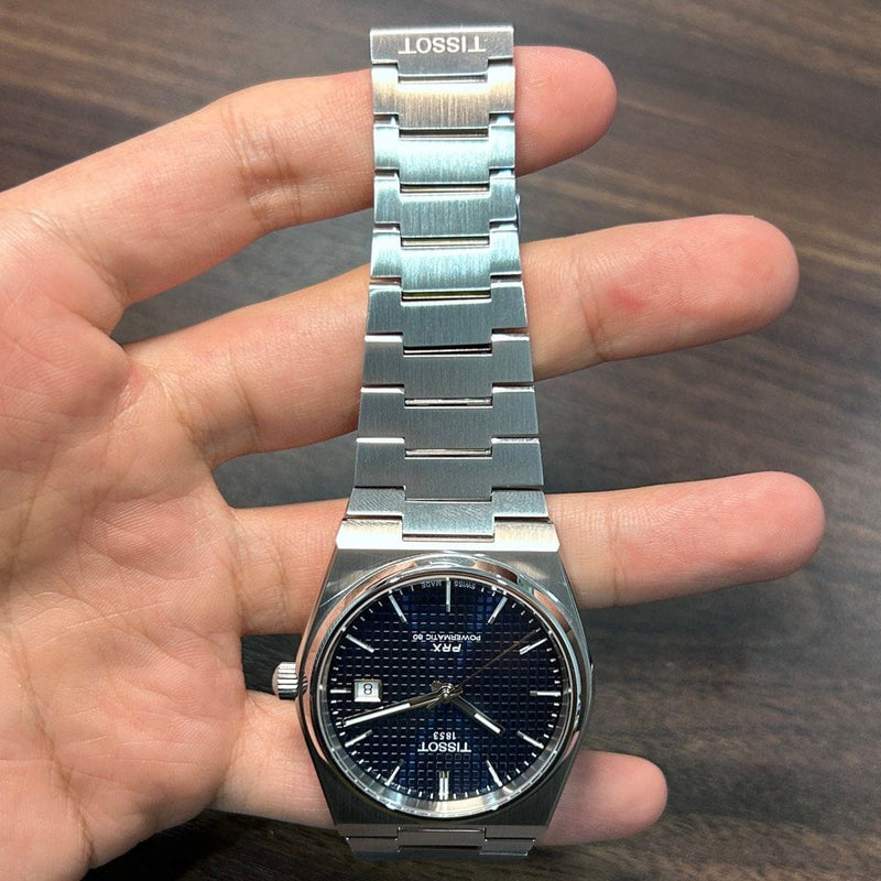 [Pre-Owned] Tissot PRX Powermatic 80 Blue 40mm Automatic Men Watch