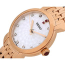 Seiko Conceptual Regular SUR624P1 Quartz Gold Strap Woman Watch 