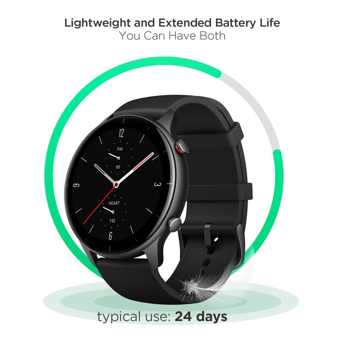 Amazfit GTR 2e Battery Life