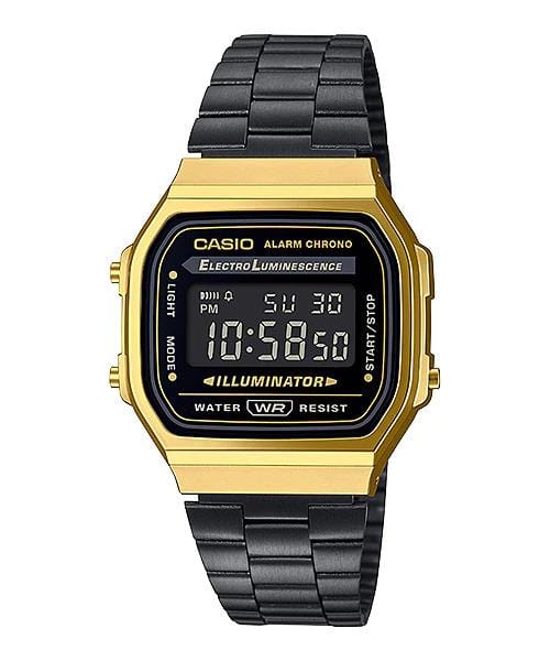 Casio Vintage A168WEGB-1B Digital Stainless Steel Unisex Watch Malaysia