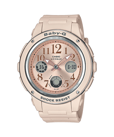 Casio Baby-G BGA-150CP-4B Rose Gold Strap Women Watch Malaysia