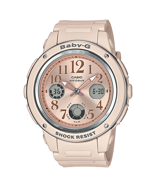 Casio Baby-G BGA-150CP-4B Rose Gold Strap Women Watch Malaysia