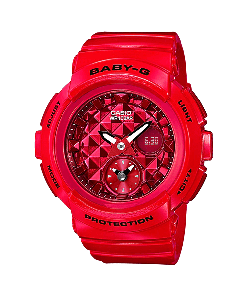 Casio Baby-G BGA-195M-4A Red Strap Women Watch Malaysia