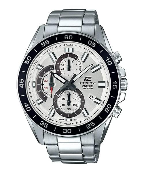 Casio Edifice EFV-550D-7AV Chronograph White Steel Men Watch Malaysia