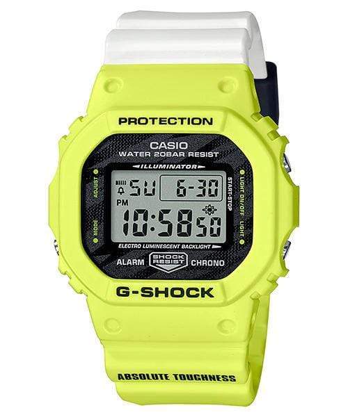 Casio G-Shock DW-5600TGA-9D Yellow Strap Men Watch Malaysia