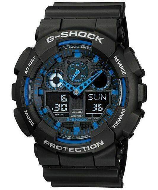 Casio G-Shock GA-100-1A2 Water Resistant Men Watch Malaysia