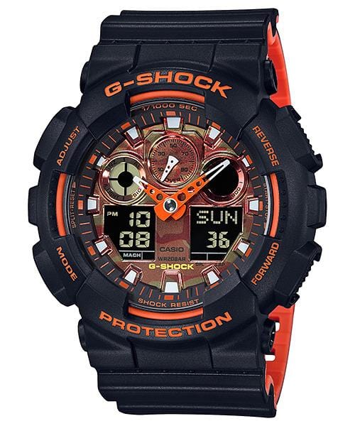 Casio G-Shock GA-100BR-1A Water Resistant Men Watch Malaysia