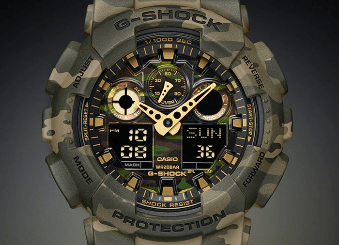 Casio G-Shock GA-100CM-5A Special Colour Men Watch Malaysia