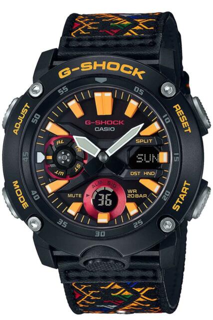 Casio G-Shock GA-2000BT-1A Bhutan Textile Men Watch Malaysia