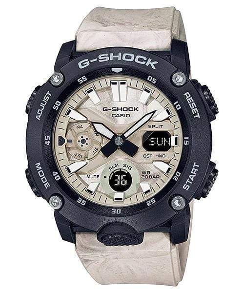 Casio G-Shock GA-2000WM-1A White Strap Men Watch Malaysia