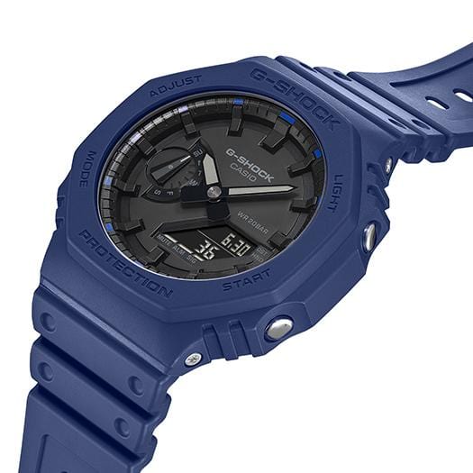 Casio G-Shock GA-2100-2ADR Blue Men Watch Malaysia 