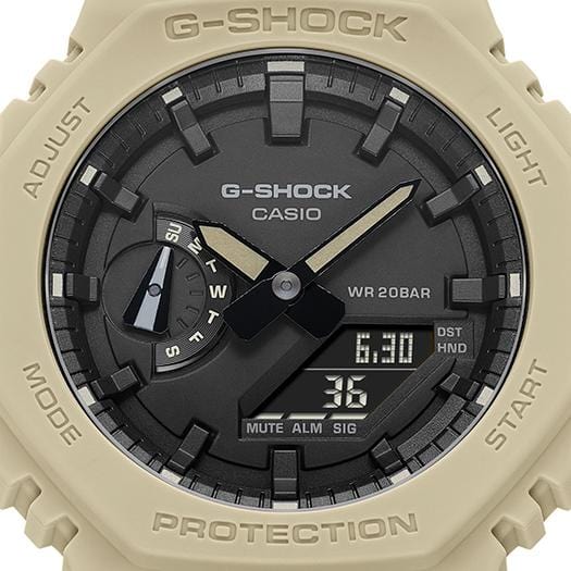 Casio G-Shock GA-2100-5ADR Beige Men Watch Malaysia 