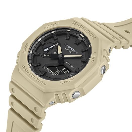 Casio G-Shock GA-2100-5ADR Beige Men Watch Malaysia 