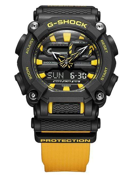 Casio G-Shock GA-900A-1A9 Yellow Strap Men Watch Malaysia