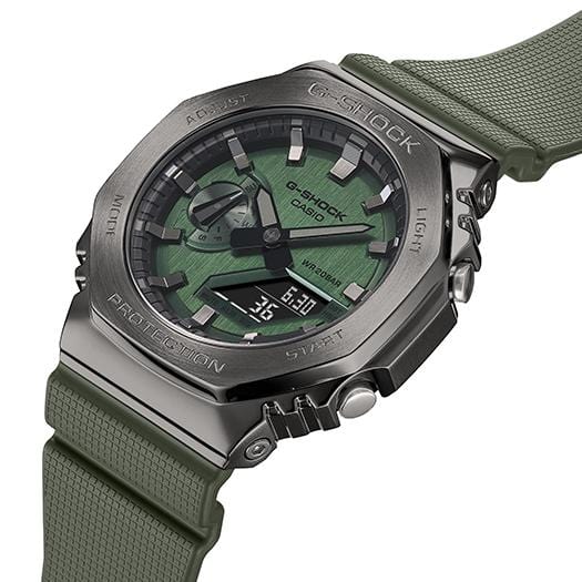 Casio G-Shock GM-2100B-3ADR Green Men Watch Malaysia 