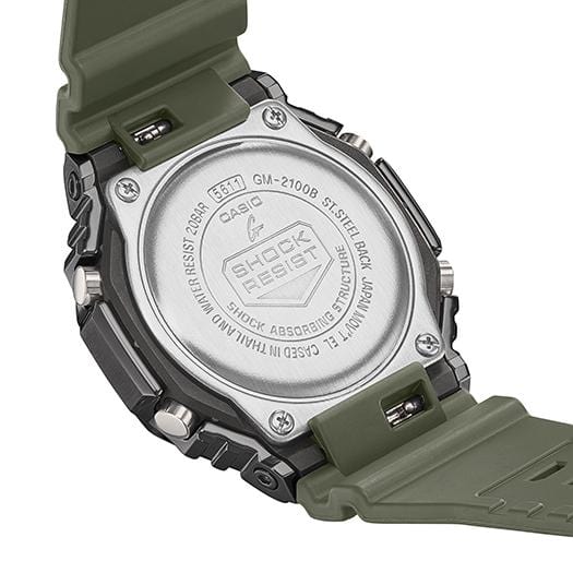 Casio G-Shock GM-2100B-3ADR Green Men Watch Malaysia 