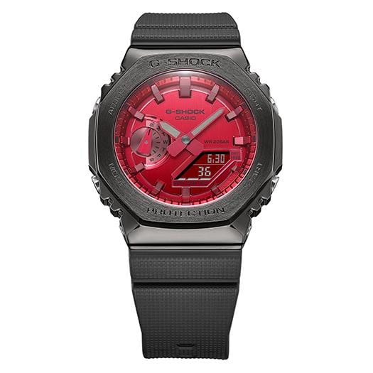 Casio G-Shock GM-2100B-4ADR Red Dial Men Watch Malaysia 