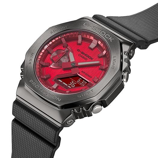 Casio G-Shock GM-2100B-4ADR Red Dial Men Watch Malaysia 