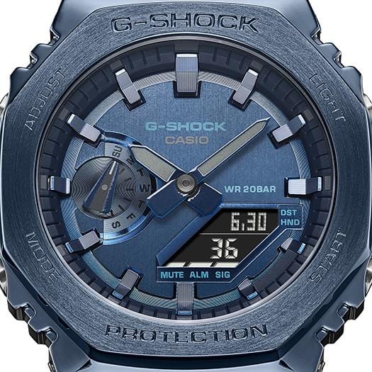 Casio G-Shock GM-2100N-2ADR Blue Men Watch Malaysia