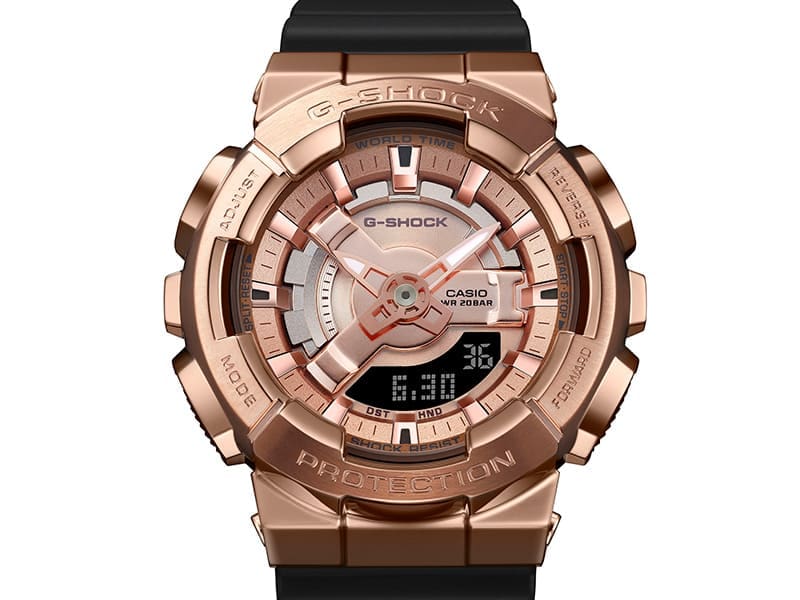 Casio G-Shock X ITZY LIA GM-S110PG-1A Rose Gold Metal Women Watch