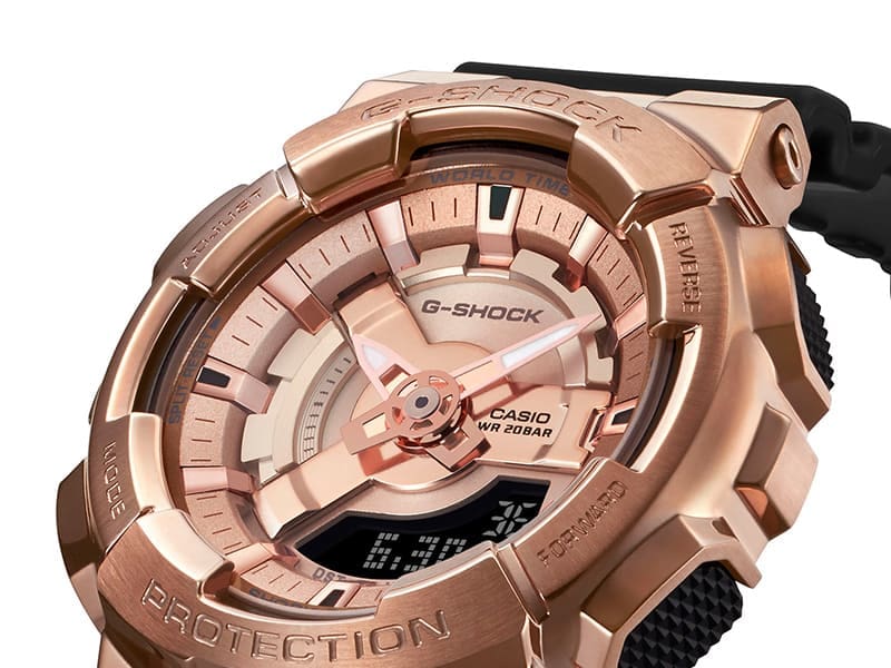 Casio G-Shock X ITZY LIA GM-S110PG-1A Rose Gold Metal Women Watch