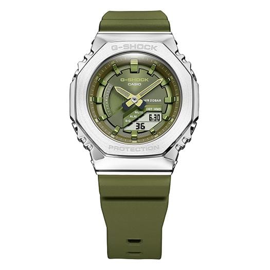 Casio G-Shock GM-S2100-3ADR Green Dial Men Watch Malaysia 