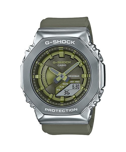 Casio G-Shock GM-S2100-3ADR Green Dial Men Watch Malaysia 