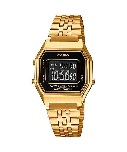 Casio Vintage LA-680WGA-1B Stainless Steel Unisex Watch Malaysia