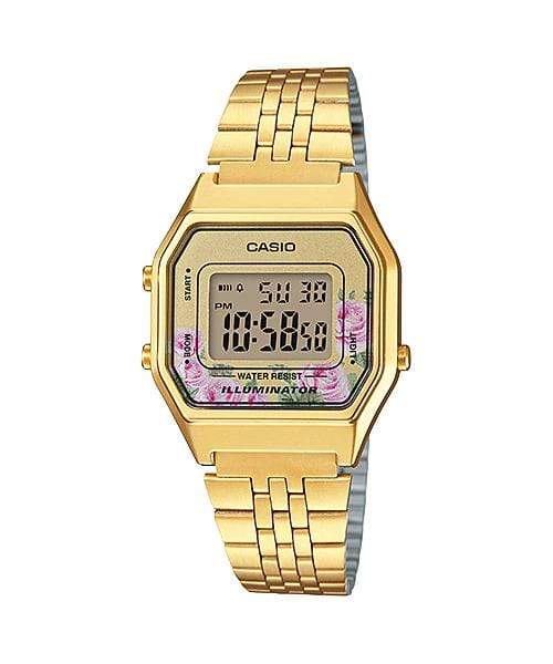 Casio Vintage LA-680WGA-4C Stainless Steel Unisex Watch Malaysia