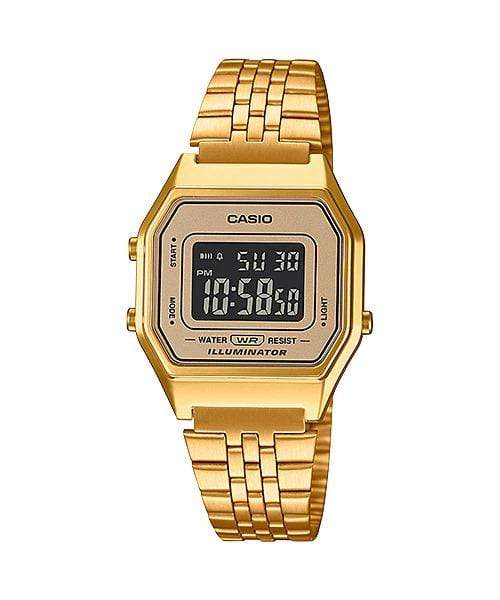 Casio Vintage LA680WGA-9B Stainless Steel Unisex Watch Malaysia