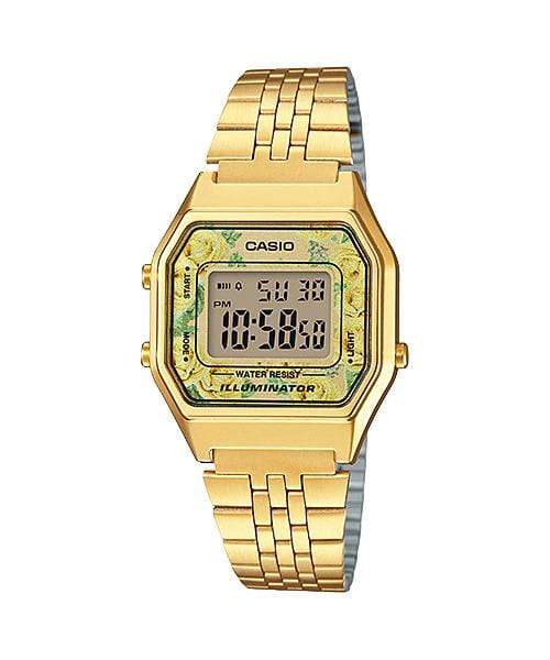 Casio Vintage LA680WGA-9C Stainless Steel Unisex Watch Malaysia