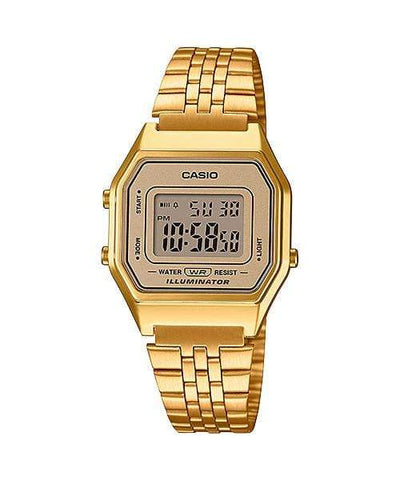 Casio Vintage LA-690WGA-9D Stainless Steel Unisex Watch Malaysia