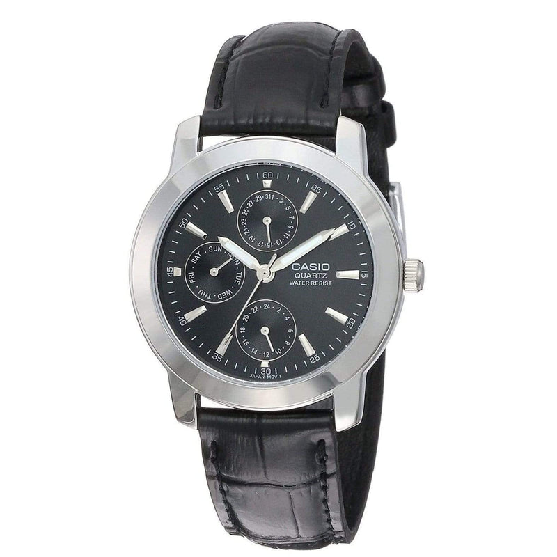 Casio Enticer MTP-1192E-1A Leather Strap Men Watch Malaysia