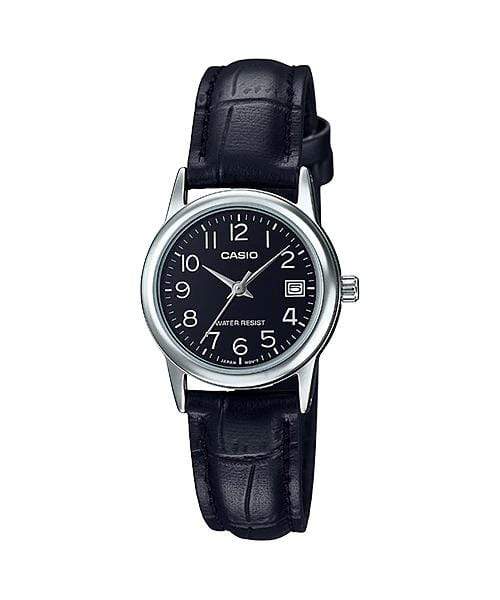 Casio Enticer M/LTP-V002L-M1B-L1B Leather Strap Couple Watch Malaysia 