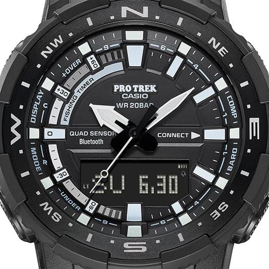 Casio Pro Trek PRT-B70YT-1DR Black Men Watch Malaysia 