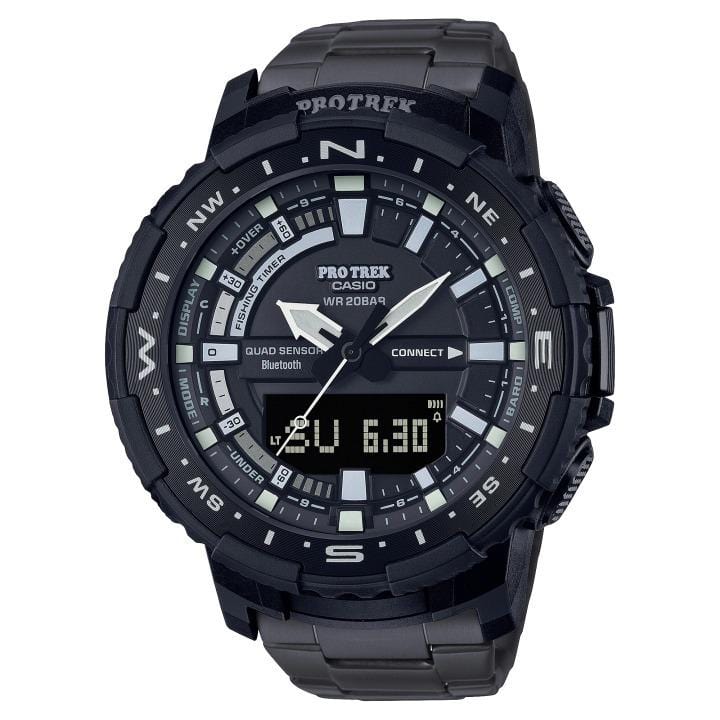 Casio Pro Trek PRT-B70YT-1DR Black Men Watch Malaysia 