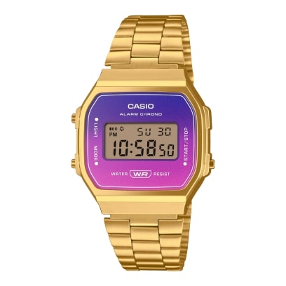 Casio Vintage A168WERG-2A Stainless Steel Unisex Digital Watch