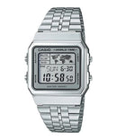 Casio Vintage A500WA-7DF Stainless Steel Men Watch Malaysia
