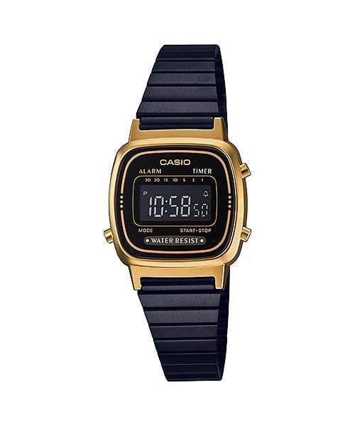 Casio Vintage LA670WEGB-1B Stainless Steel Women Watch Malaysia
