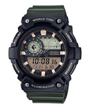Casio Youth AEQ-200W-3A Resin Strap Men Watch Malaysia