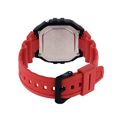 Casio Youth W-218H-4BV Red Resin Digital Unisex Watch