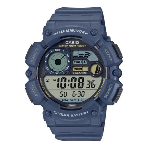 Casio Youth WS-1500H-2AV Fishing Gear Digital Men Watch