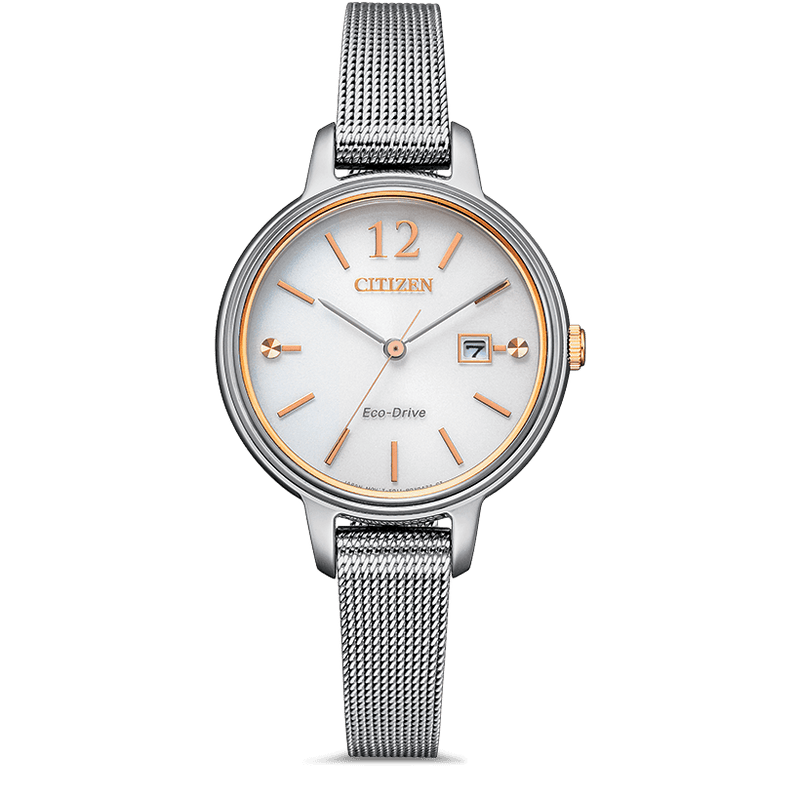 Casio Eco-Drive EW2449-83A Water Resistant Women Watch Malaysia