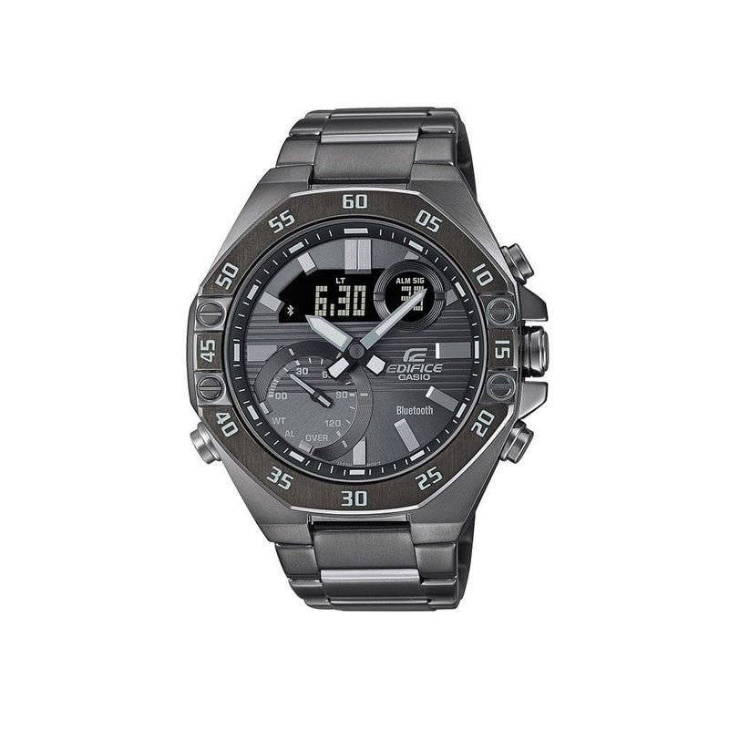 Casio Edifice ECB-10DC-1B Smartphone Link Grey Steel Watch Malaysia